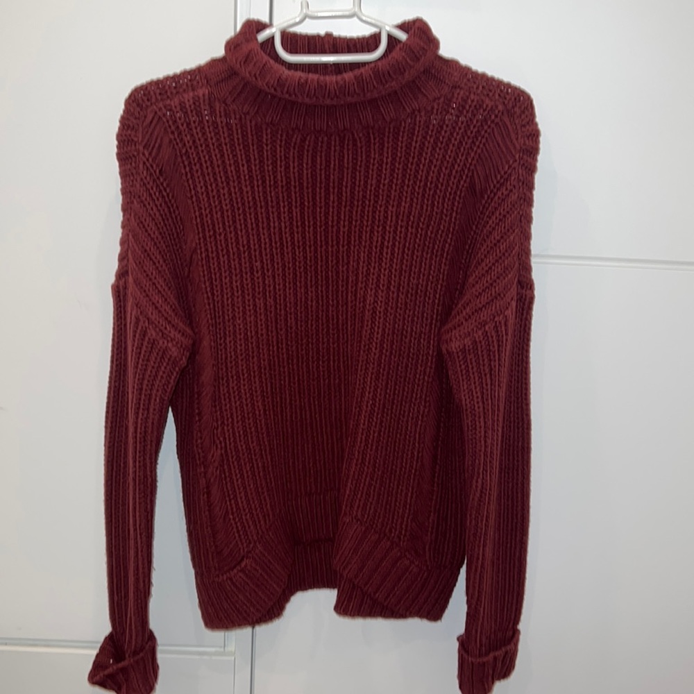 Red Turtleneck